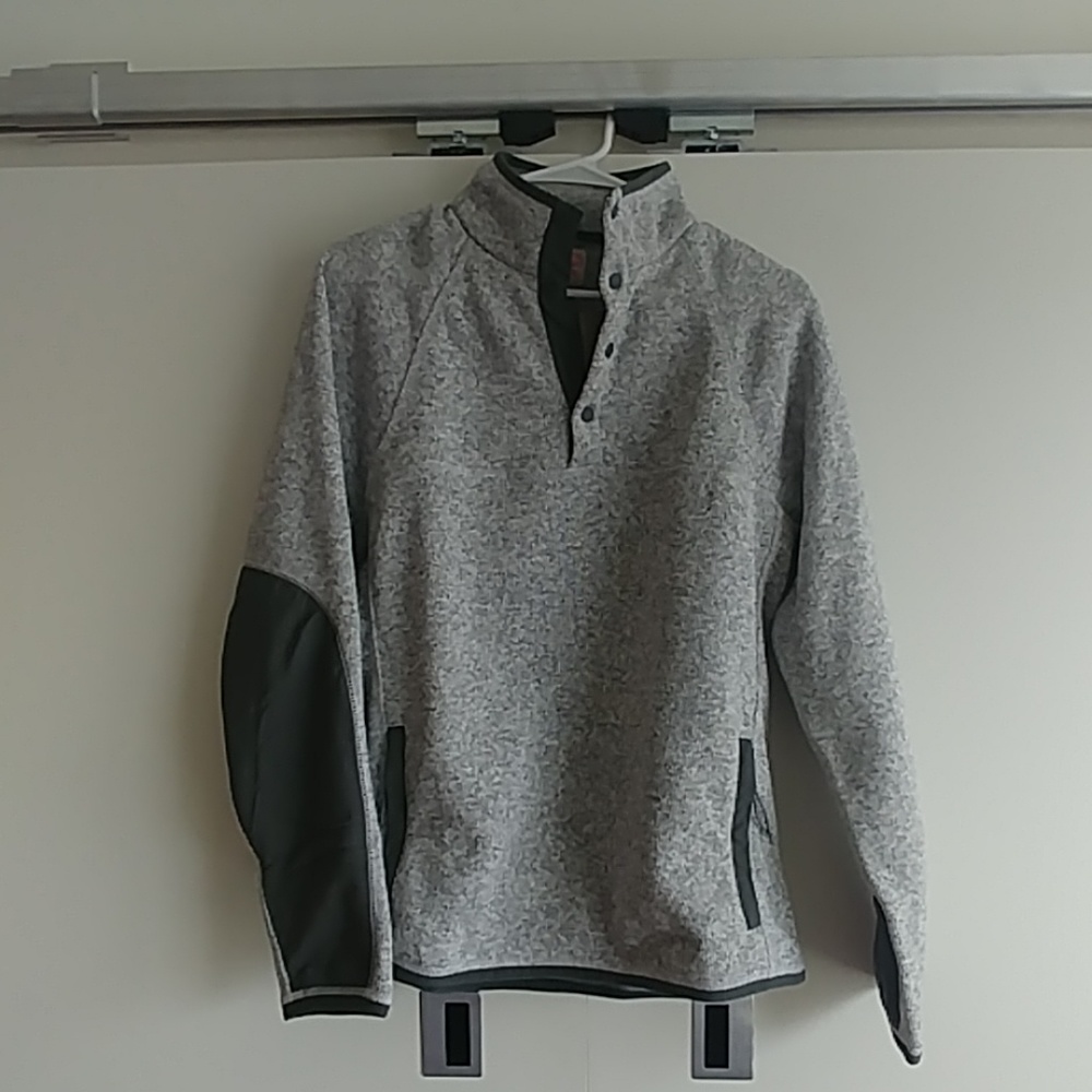 J Crew Sweater Fleece Mockneck Pullover
